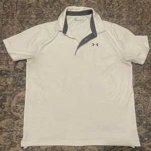 Under Armour White Polo